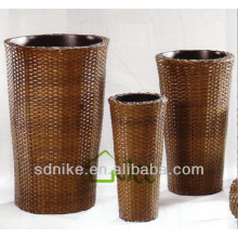 Venda quente elegante rattan vase cadeira Vase-021